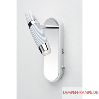 Paulmann 601.56 Channel Strahler LED 1x10W weiß/chrom...