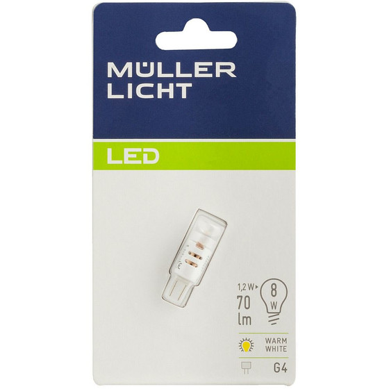 10 x MÜLLER LICHT 400042 LED-Leuchtmittel 1,2W...