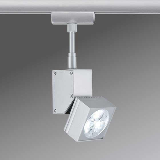 Paulmann 950.36 URail LED-Spot LEDmanz1 3W chrom matt inkl. Leuchtmittel