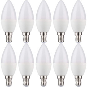 10 x Müller-Licht 400358 LED Leuchtmittel Kerze 5,5W=40W...