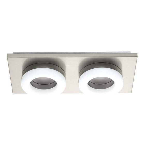 Eglo 32567 Palena LED Deckenleuchte 2x3,8W 700 Lumen...