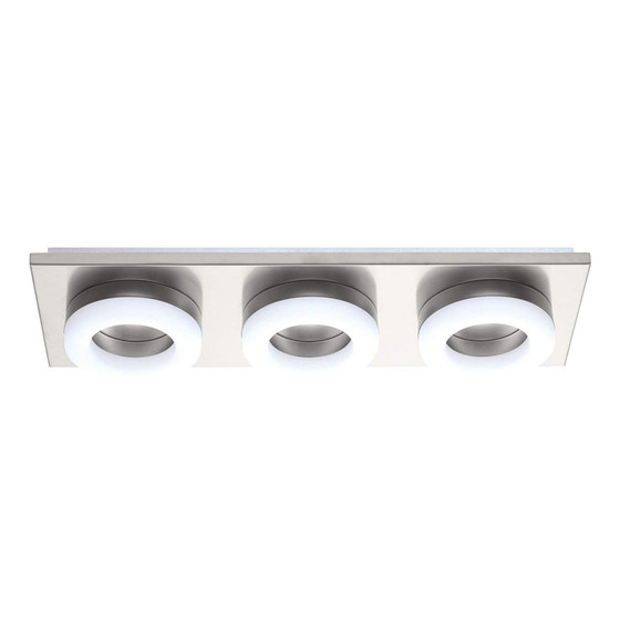 Eglo 32568 Palena 3-flammige Deckenleuchte 3x3,8W...
