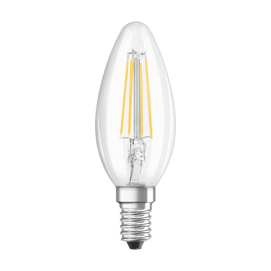Osram LED Leuchtmittel Filament Kerze 4W = 40W E14 470lm Warmweiß (2700K)