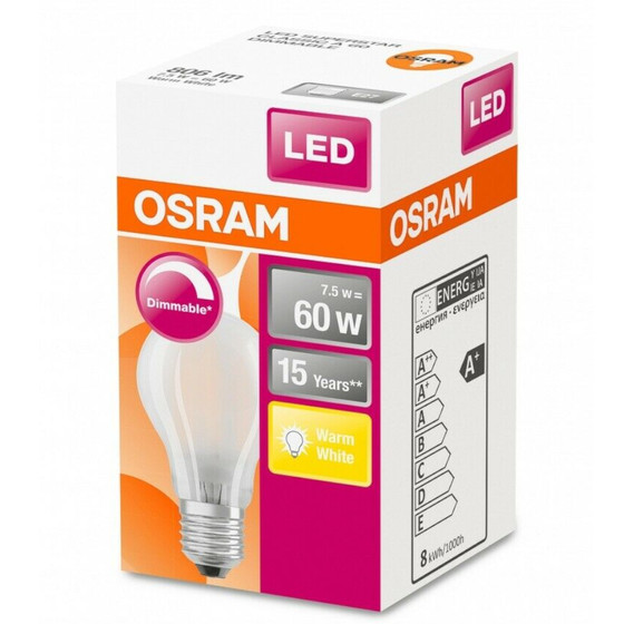 Osram LED Retrofit Classic A60 Filament Lampe E27...