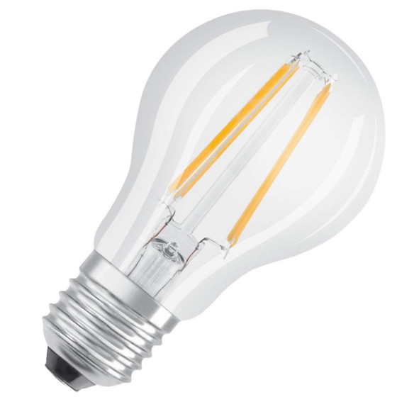 Osram LED Classic A40 Filament Lampe E27 Leuchtmittel 4W=40W Warmweiß klar