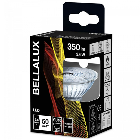 Bellalux LED Reflektor Lampe 3,6W=50W Leuchtmittel GU10...