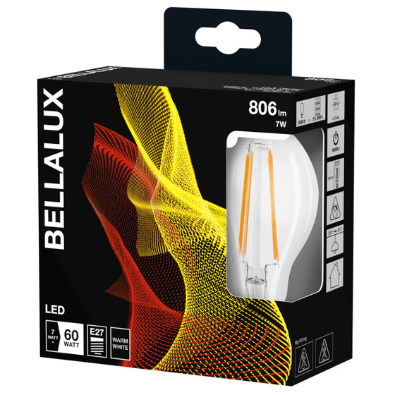 Bellalux LED Classic A60 Filament Lampe E27 Leuchtmittel...