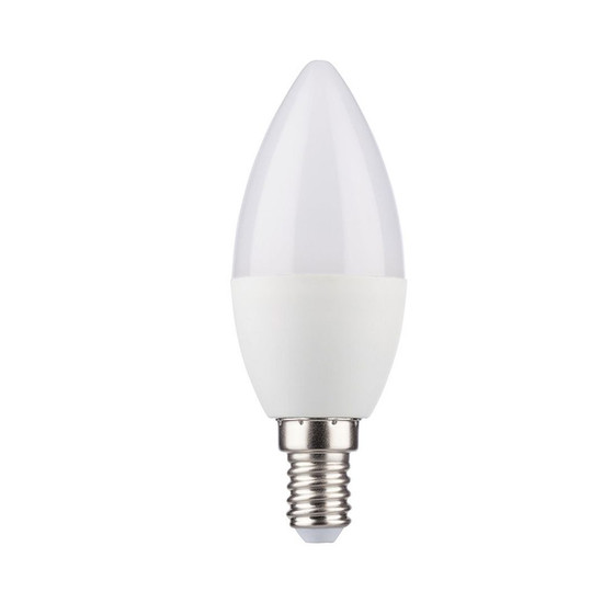 Amazon-Listing 7 x Müller Licht 400017 LED Kerzenform Leuchtmittel 3 W Warmweiss E14 Weiss