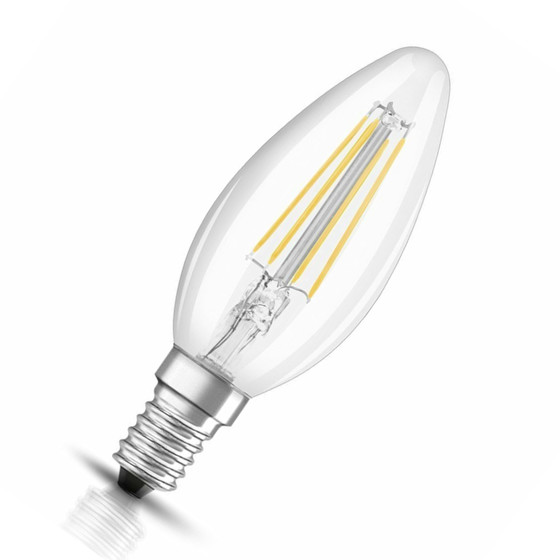 Neolux LED Filament Kerze E14 Leuchtmittel 2W=25W Lampe...