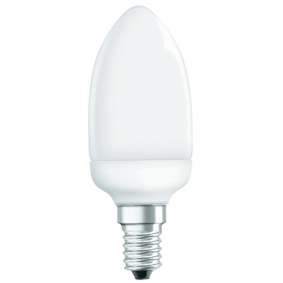 Osram Dulux Classic B Energiesparlampe Kerze 9W=40W...