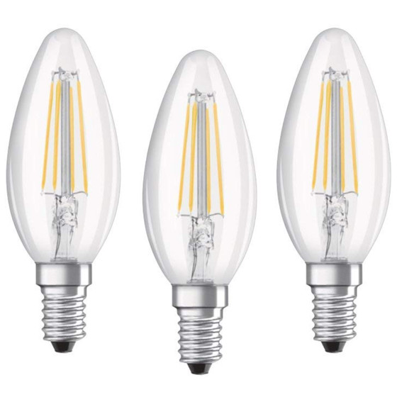 470 lm 4000k Osram DEL Ampoules Lampe Filament Bougie 4 W = 40 W e14 kaltweiß