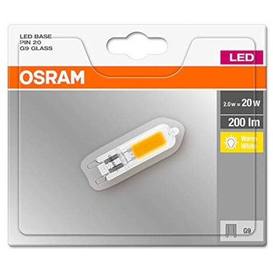 Osram LED Base Pin 20 Stiftsockel Lampe 2W=20W...