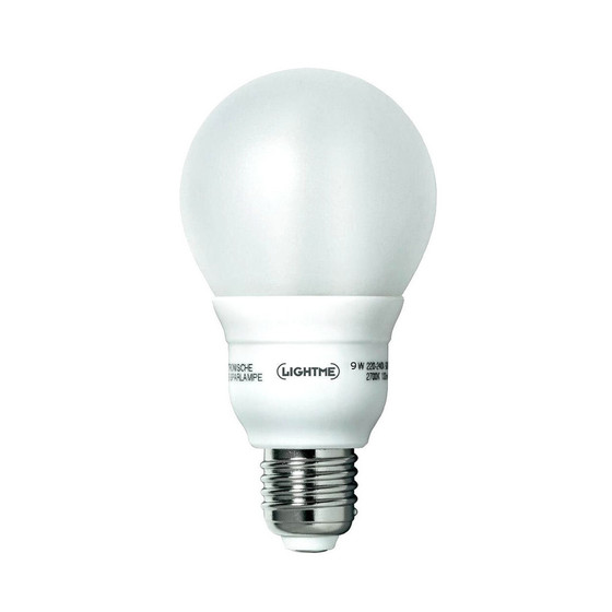 LightMe LM84105 Energiesparlampe Tropfen 9W E27 Warmweiß...