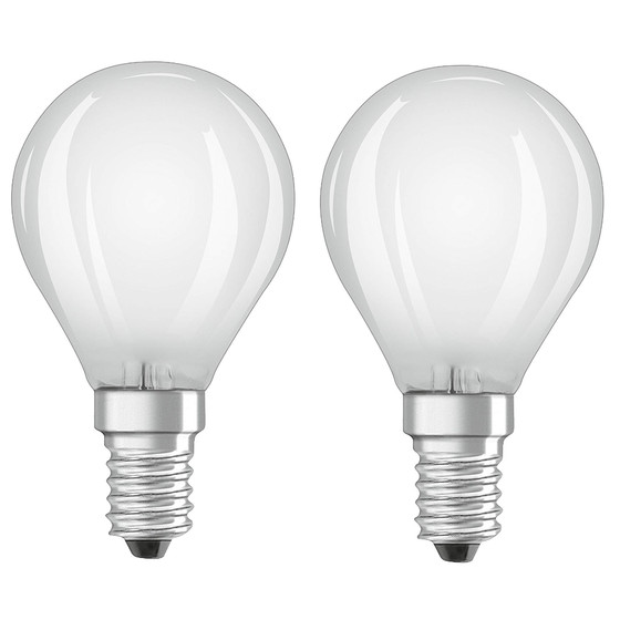 2x Bellalux LED Classic P40 Filament Lampe E14...