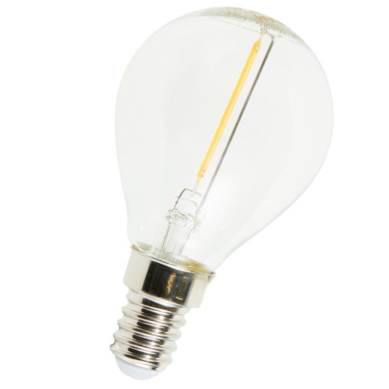 Osram LED Star Classic P15 Filament Lampe E14 Leuchtmittel 1,4W=15 Warmweiß klar