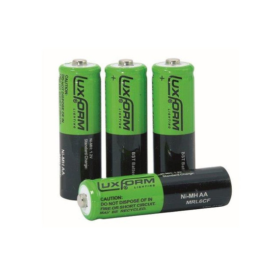 4er Set Luxform Lighting Akku 800 MAh NimH 1,2V AA für...