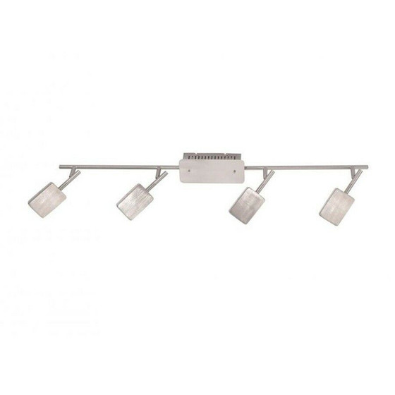 FLI 210634 LED 4er Spot Strahler 4x 4,5W Nickel matt...