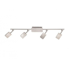 FLI 210634 LED 4er Spot Strahler 4x 4,5W Nickel matt...