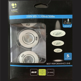Light Topps LT13530 3er Led 3x3,5W Einbaustrahler...
