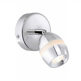Tortoli 850594 LED 1er Strahler Spot 1x 4,2W Chrom Acryl...