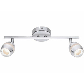 OBI TORTOLI LED 2er Spot Strahler 2x4,2W Deckenleuchte...