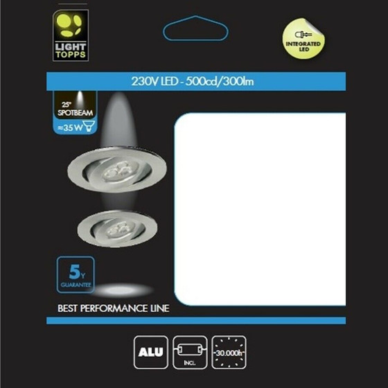 Light Topps LT13628 2er Led 2x5,5W Einbaustrahler...