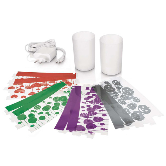 Philips LED-Kerzen 2er Set Kunststoff 100 mm Höhe -...