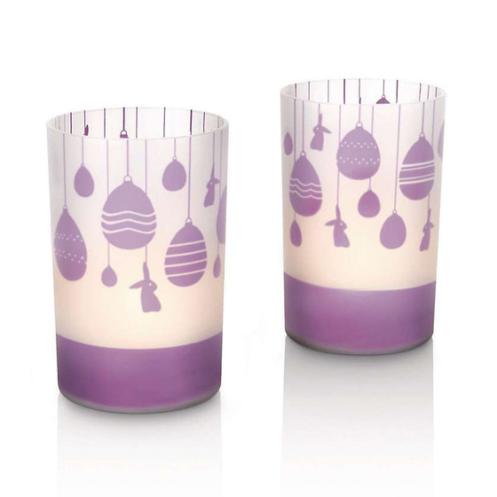 Philips LED-Kerzen 2er Set Kunststoff 100 mm Höhe -...