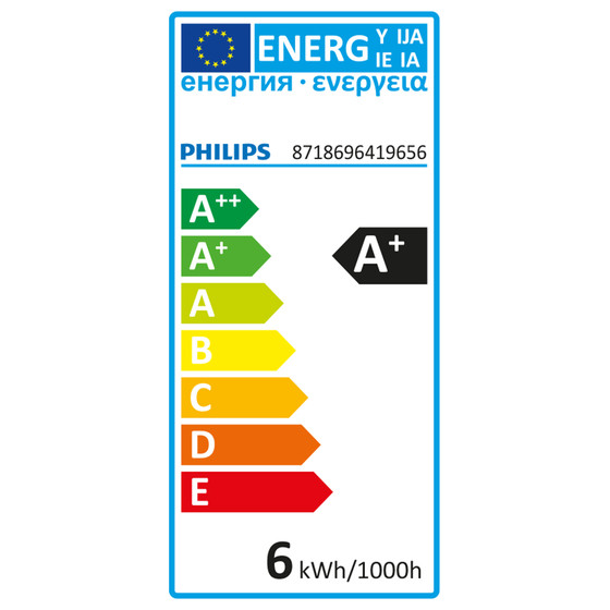 Philips LED Tropfen AGL 6W E27 Warmweiss Matt