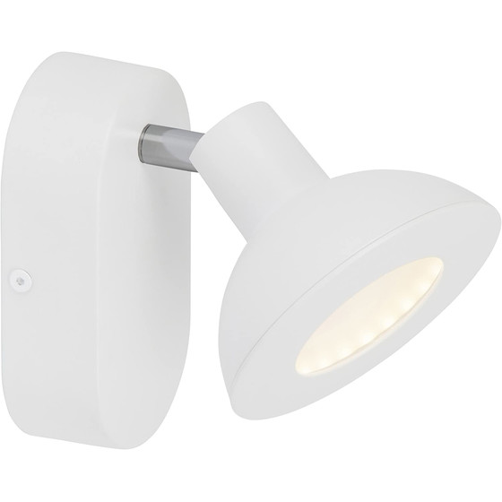 AEG 191082 TITANIA LED Strahler Spot 1x5W Weiß Alu Acryl...