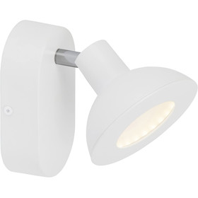 AEG 191082 TITANIA LED Strahler Spot 1x5W Weiß Alu Acryl...