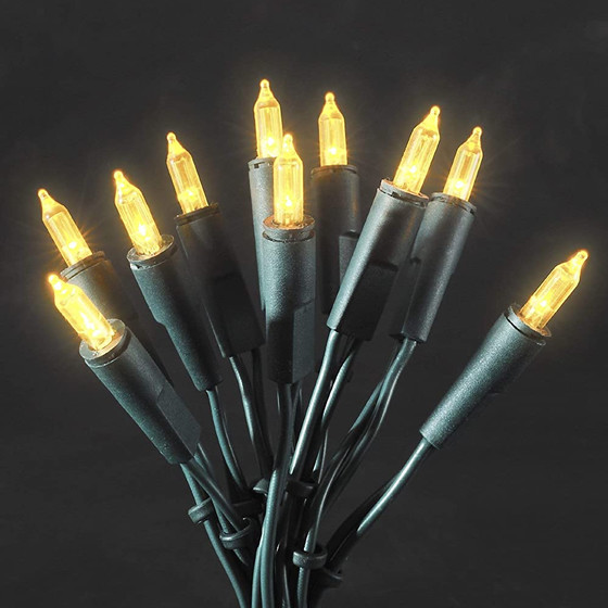 Konstsmide 6302-000 LED Lichterkette Innen 35 Gelbfarbene...