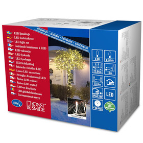 Konstsmide 3611-102 Micro LED Lichterkette Innen u. Außen...