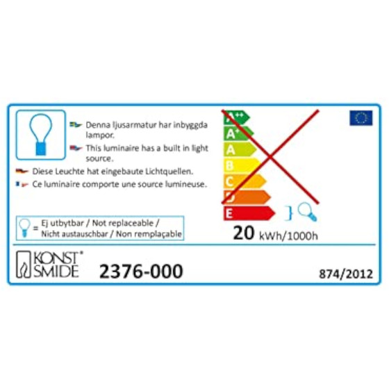 Konstsmide 2376-000 Micro LED Lichterkette Innen u. Außen...