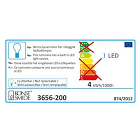 Konstsmide 3656-200 Micro LED Lichterkette Basis-Set 100...