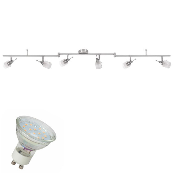 Nice Price 3945 Strahler 6x LED 2,5W Deckenleuchte Lampe...