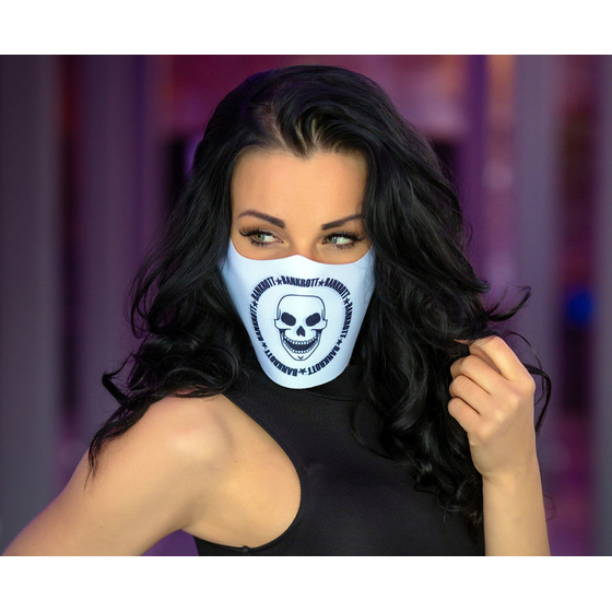 2er Set BANKROTT Black Mund- und Nasenmaske |...