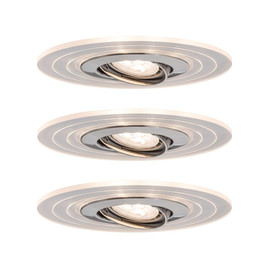 Paulmann 938.04 LED Ring Set Shine Einbauleuchten inkl...