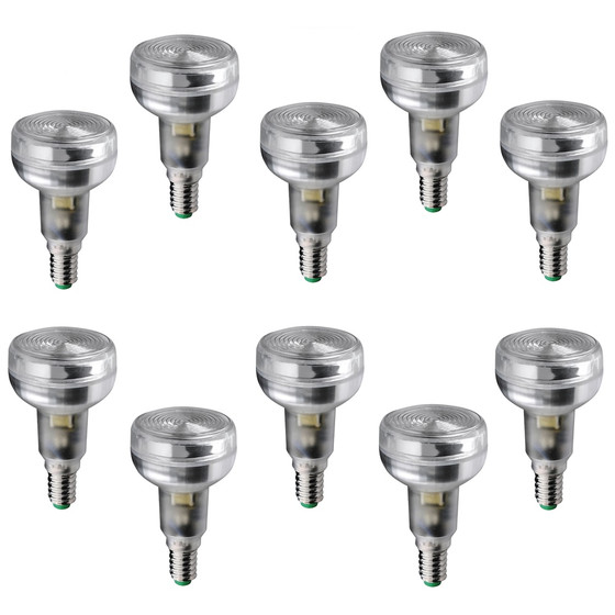 10x Varilux VX6407 Reflektor Energiesparlampe ESL E14 7W...