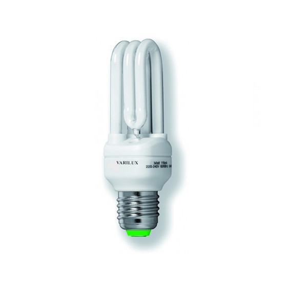 Varilux VX6811 Röhrenlampe E27 11W=60W ESL Warmweiß 2700K...