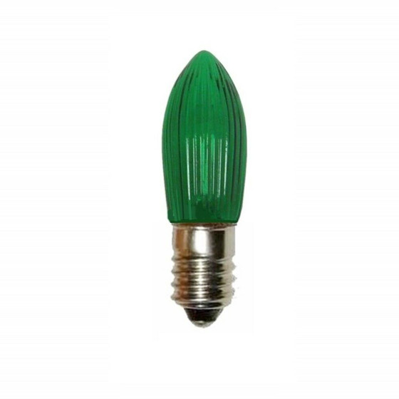 3x NARVA Kerzenkleinlampe 23V 3W E10 Grün für 10er...