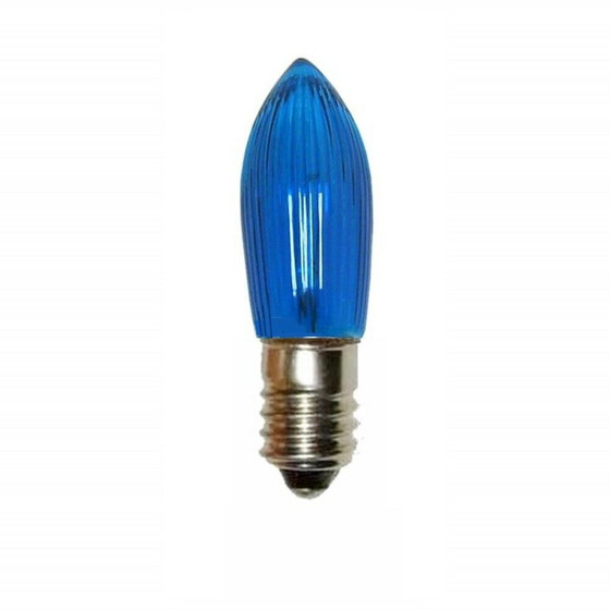 3x NARVA Kerzenkleinlampe 14V 3W E10 Blau Lichterkette...