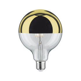 Paulmann 286.78 LED Globe 125 Kopfspiegel Gold 6,5W E27...