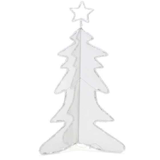 Konstsmide 3921-203 LED Tannenbaum Acryl 3D 56 Dioden...