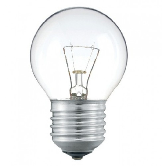 Philips Glühbirne Tropfen Leuchtmittel E27 25W Klar Dimmbar