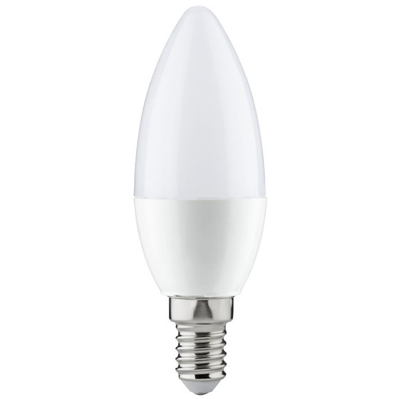 Paulmann 285.54 LED Leuchtmittel Kerze Opal E14 Lampe 5,5W Warmweiss