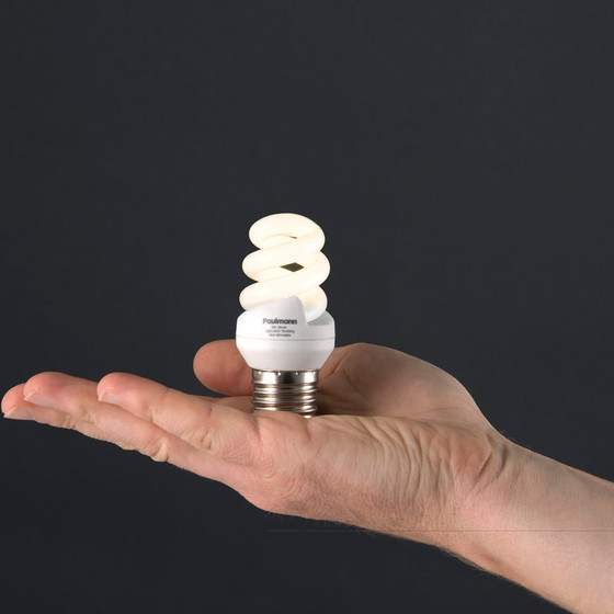 Paulmann 880.12 Energiesparlampe Mini 5W E27 Warmweiß