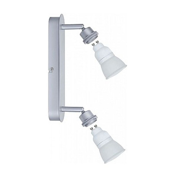 Paulmann 600.22 Decosystems Basic Wand- und Deckenleuchte...