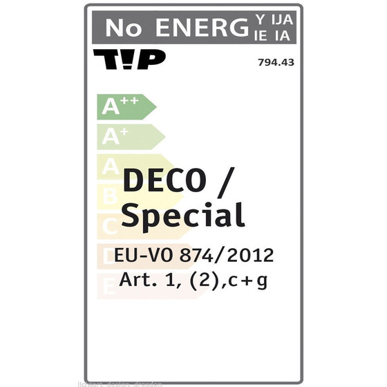 TIP 794.43 Mood Wheel Tischleuchte LED max. 2,8 W Satin /...
