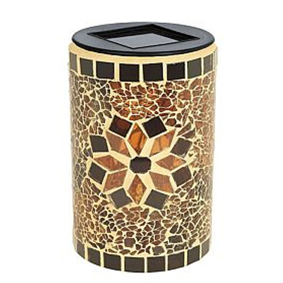 Eglo 47636 Solarleuchte LED Mosaik Braun für den...
